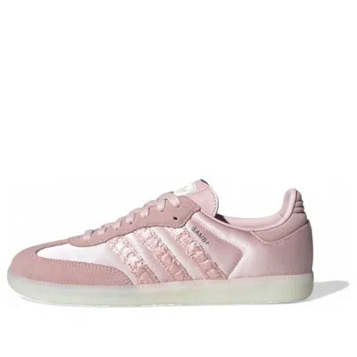 Adidas Originals (wmns) Adidas Samba Og Satin 'sandy Pink' In Multi