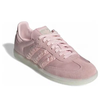 Adidas Originals (wmns) Adidas Samba Og Satin 'sandy Pink' In Multi
