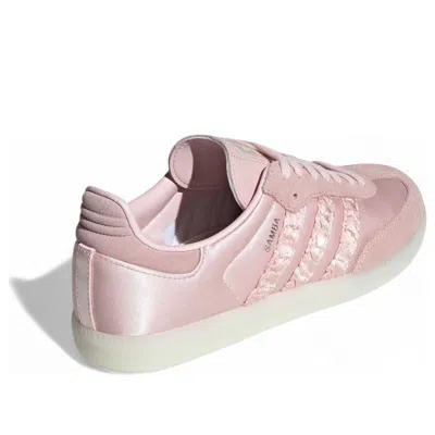 Adidas Originals (wmns) Adidas Samba Og Satin 'sandy Pink' In Multi