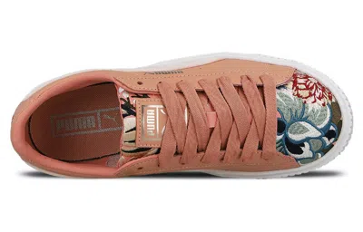 Puma (wmns)  Platform Hyper Embroidered Lace Up In Pink