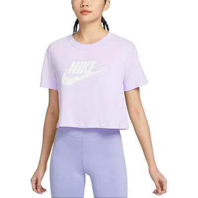 Nike (wmns)  Sportswear Essential Crop Top (asia Sizing) 'purple'
