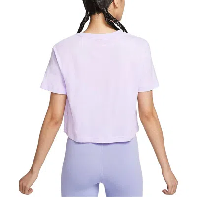 Nike (wmns)  Sportswear Essential Crop Top (asia Sizing) 'purple'