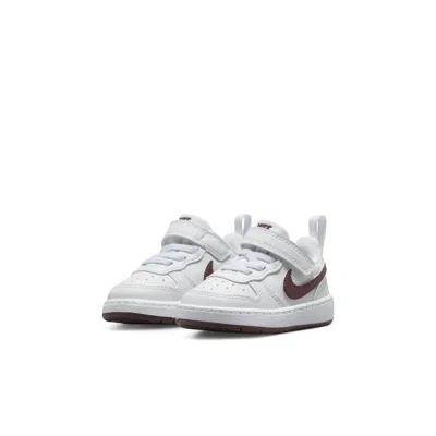 Nike (td)  Court Borough Low Recraft 'white Burgundy Crush' In Multi