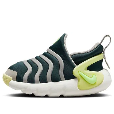 Nike (td)  Dynamo Go Flyease Shoes 'deep Jungle Luminous Green' In Multi