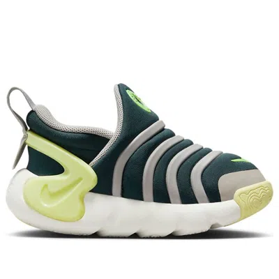 Nike (td)  Dynamo Go Flyease Shoes 'deep Jungle Luminous Green' In Multi
