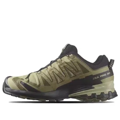 Salomon Xa Pro 3d Nylon And Mesh Sneakers In Green
