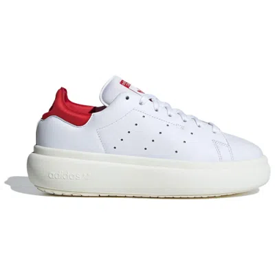 Adidas Originals (wmns) Adidas Stan Smith Pf 'white Red'