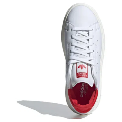 Adidas Originals (wmns) Adidas Stan Smith Pf 'white Red'