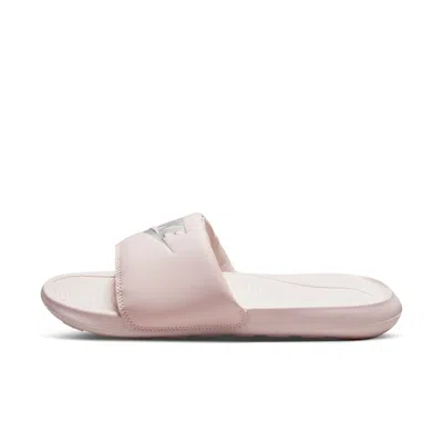 Nike Womens Victori One Slide Sandals In Pink