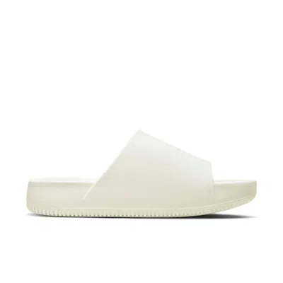 Nike Calm Slide Sandal In Sail/sail