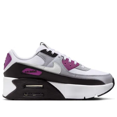 Nike Air Max 90 Lv8 Platform Sneaker In White