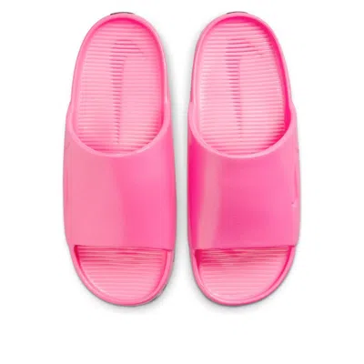 Nike Leopard-print Slides In Purple