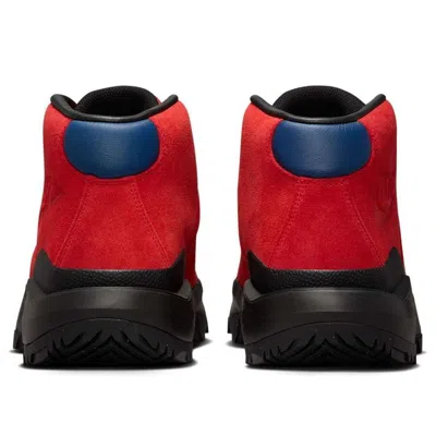 Nike Cygnal Lace-up Chunky Sole Hiking Boots In Red