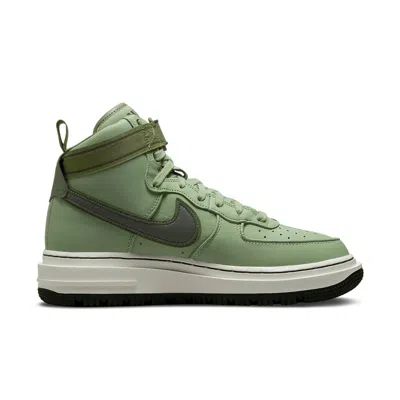 Nike Air Force 1 Sneaker Boot In Green