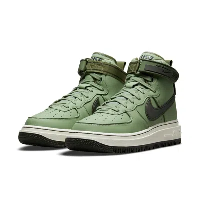 Nike Air Force 1 Sneaker Boot In Green