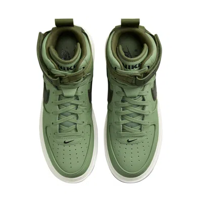 Nike Air Force 1 Sneaker Boot In Green