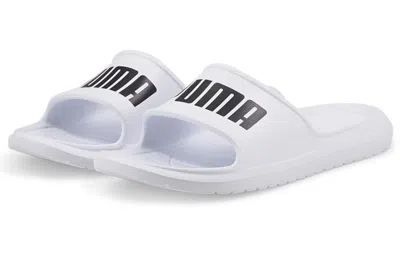 Puma Divecat V2 Sliders In White