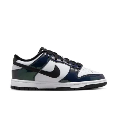 Nike (wmns)  Dunk Low Se 'just Do It - Iridescent' In Blue