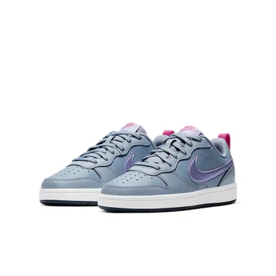 Nike (gs)  Court Borough Low 2 'ashen Slate' In Multi