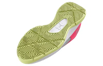 Under Armour Curry 3z6 'grey Mist Pink Shock' In Red