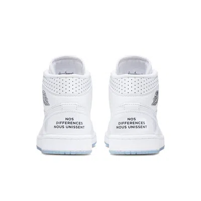 Air Jordan (wmns)  1 Mid 'unit Totale' In White