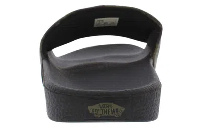 Vans Slide-on Minimalistic Casual Camouflage Slippers In Multi