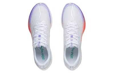 Li-ning Dark Horse 'white Purple Orange' In Blue