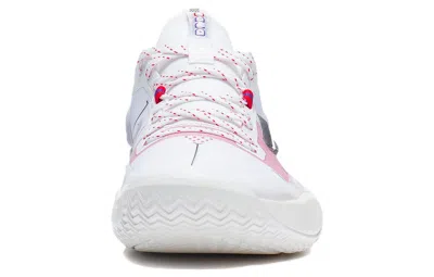 Li-ning Speed 9 Premium 'white Pink' In Gray