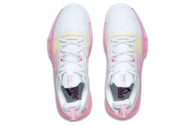 Li-ning Speed 9 Prm 'white Pink' In Blue