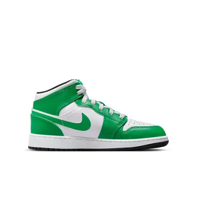 Air Jordan (gs)  1 Mid  'lucky Green'