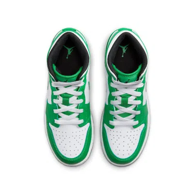 Air Jordan (gs)  1 Mid  'lucky Green'
