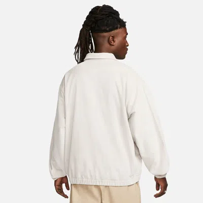 Nike Life Men's Harrington Jacket 'phantom' In White