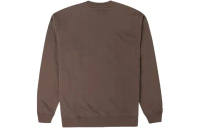 Converse Chain Stitch Elevated Cardigan Pullover 'brown'