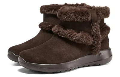 Skechers (wmns)  On The Go Joy Lush 'chocolate' In Burgundy