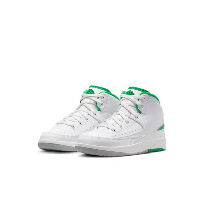 Air Jordan (ps)  2 Retro 'lucky Green' In White