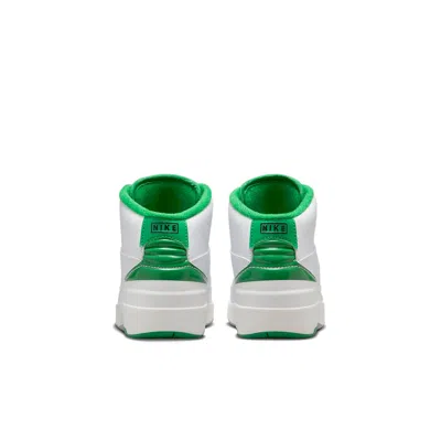 Air Jordan (ps)  2 Retro 'lucky Green' In White
