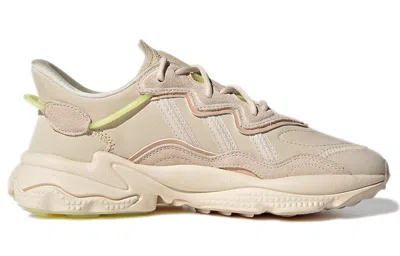 Adidas Originals (wmns)  Ozweego Running Shoes Beige In Neutral