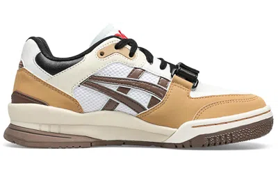 Asics Gel-spotlyte Low V2 'white Brown' In Multi