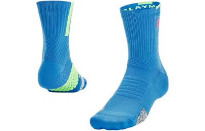 Under Armour Curry Ad Playmaker Mid Socks 'blue'