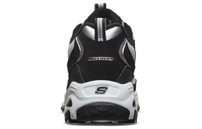 Skechers (wmns)  D Lites 1.0 Running Shoes 'black And White' In Multi