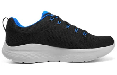 Skechers Go Run Lite 'black Blue' In Orange