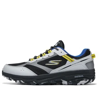 Skechers Go Run Trail Altitude 'grey Yellow' In Multi