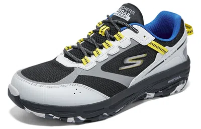 Skechers Go Run Trail Altitude 'grey Yellow' In Multi