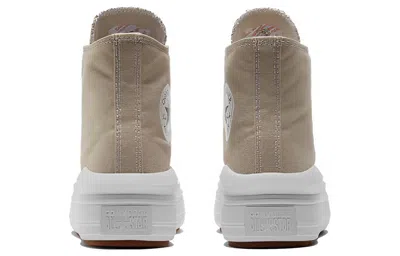 Converse (wmns)  Chuck Taylor All Star Move Platform High 'beach Stone' In Nude