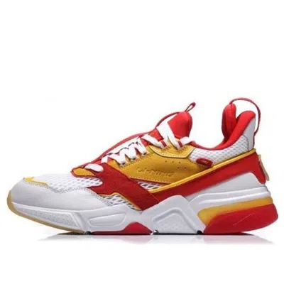 Li-ning Paris Fashion Week 001 R-i 'white Yellow Red'