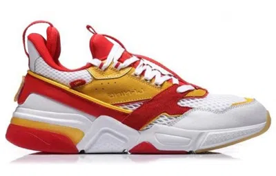 Li-ning Paris Fashion Week 001 R-i 'white Yellow Red'