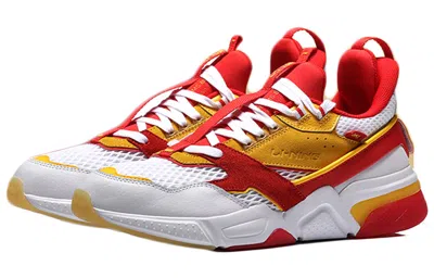 Li-ning Paris Fashion Week 001 R-i 'white Yellow Red'