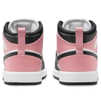 Air Jordan (gs)  1 Mid 'white Rust Pink'