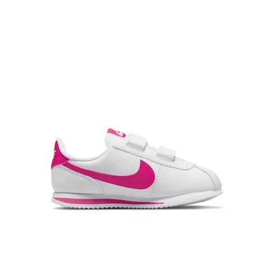 Nike (ps)  Cortez Basic Sl Psv 'white Pink Prime'