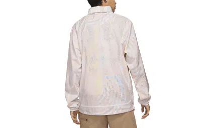 Nike Sb X The Killing Floor Crossover Woven Skateboard Hooded Jacket Asia Edition White